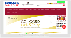 Desktop Screenshot of concordcashandcarry.com